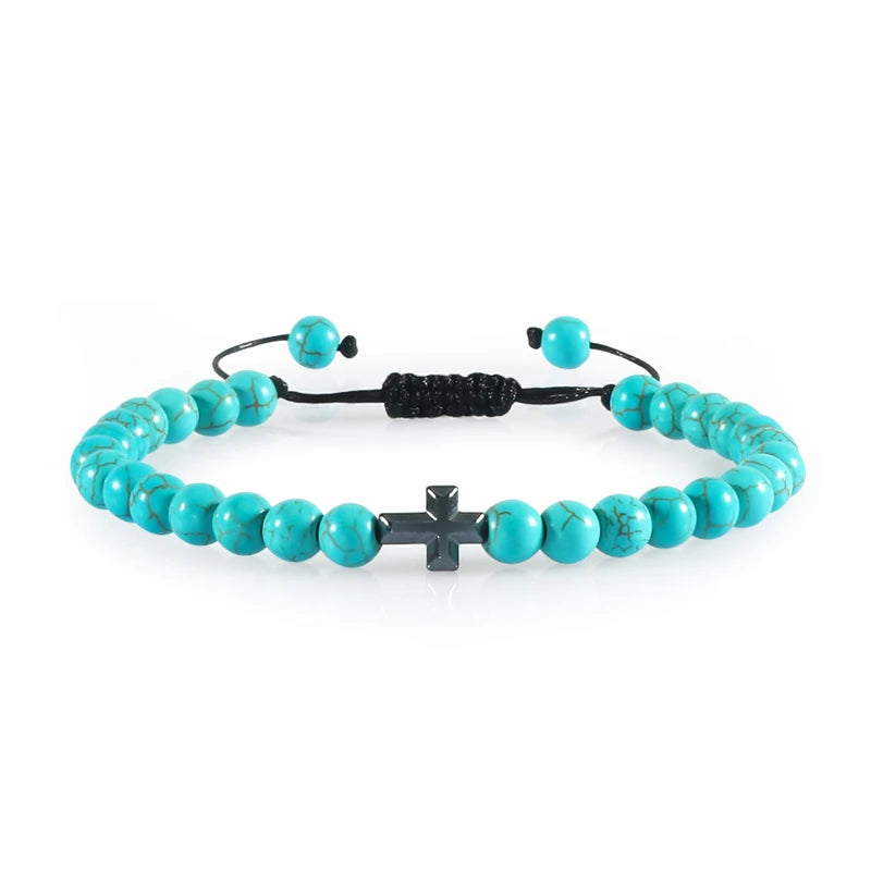 Harmony & Faith Stone Bead Bracelet™