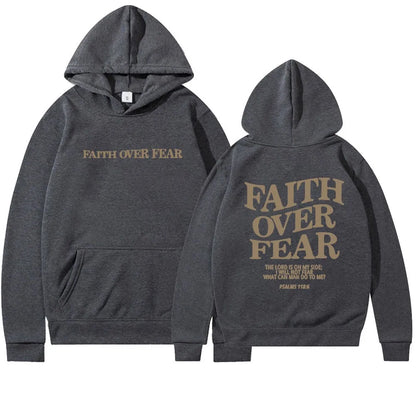 Faith Over Fear Casual Hoodie