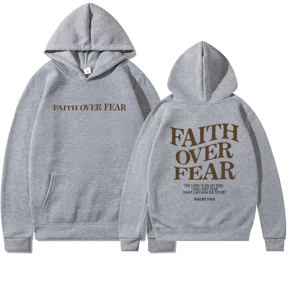 Faith Over Fear Casual Hoodie
