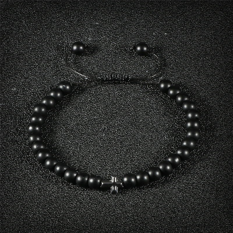 Harmony & Faith Stone Bead Bracelet™