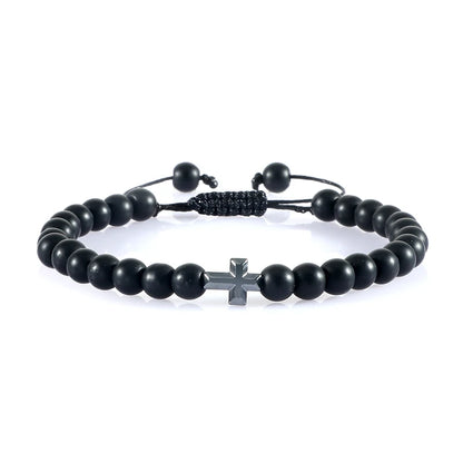 Harmony & Faith Stone Bead Bracelet™