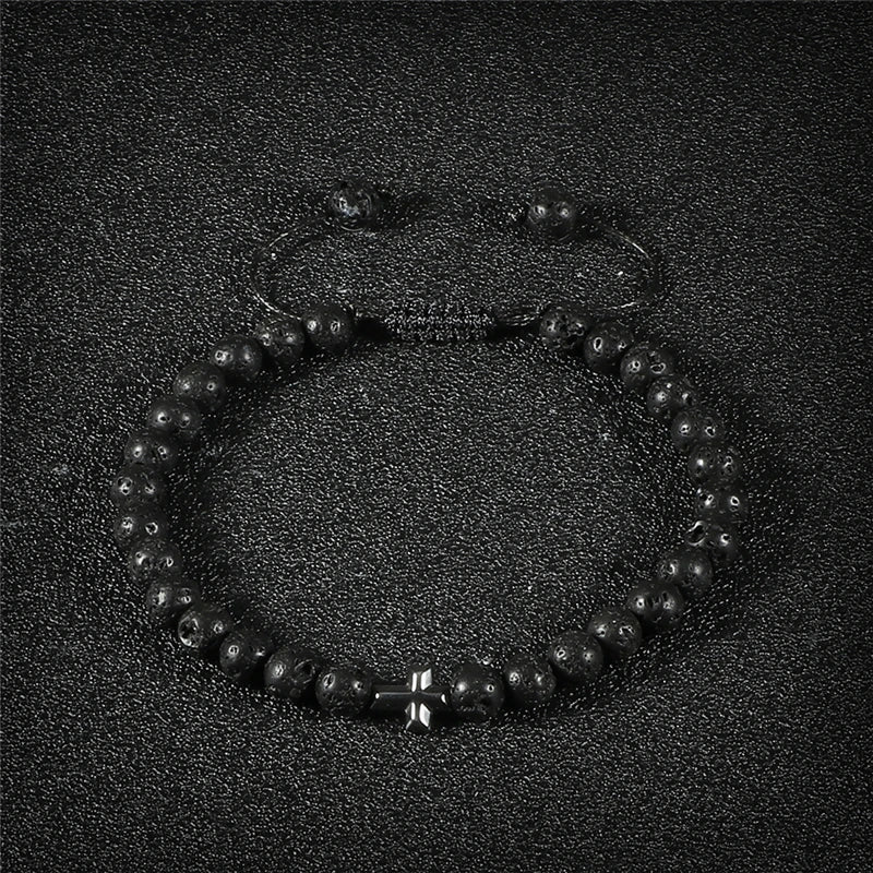 Harmony & Faith Stone Bead Bracelet™