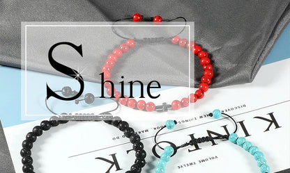 Harmony & Faith Stone Bead Bracelet™