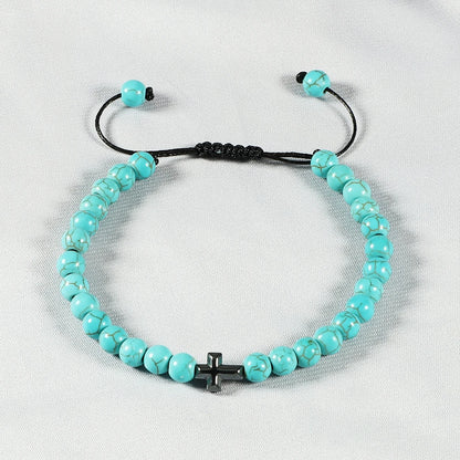 Harmony & Faith Stone Bead Bracelet™