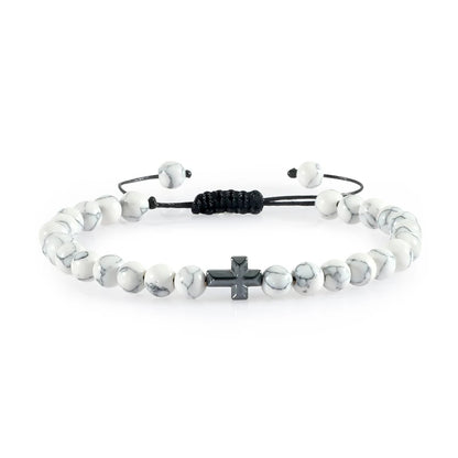 Harmony & Faith Stone Bead Bracelet™