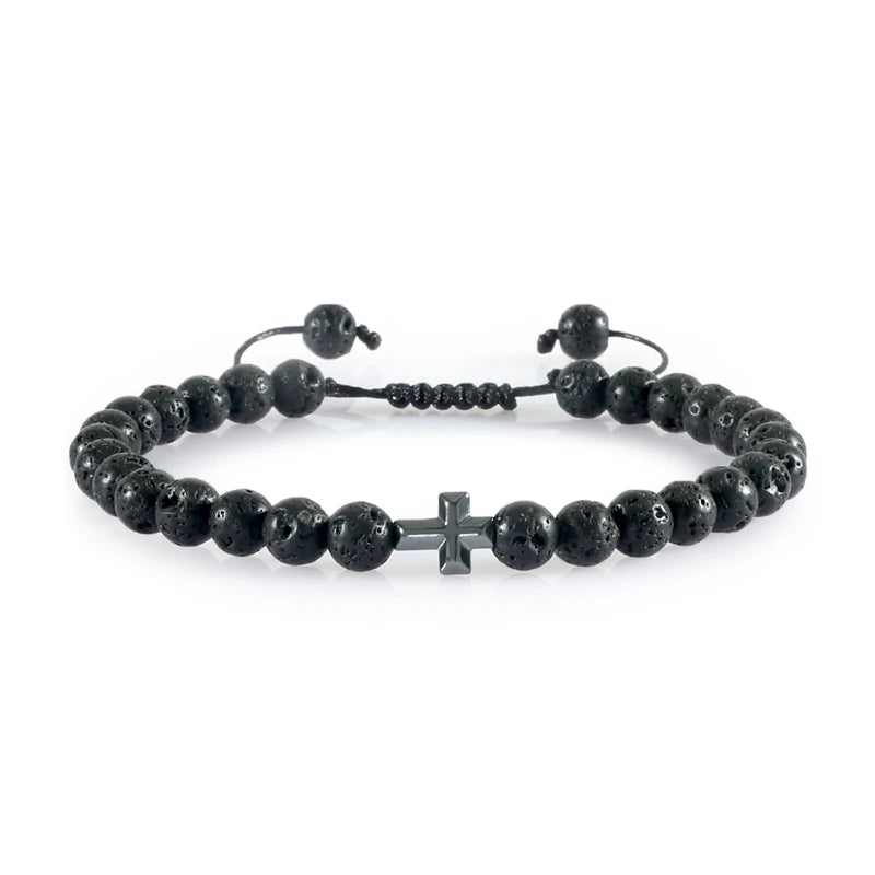 Harmony & Faith Stone Bead Bracelet™