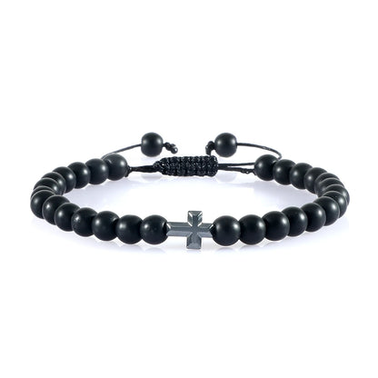 Harmony & Faith Stone Bead Bracelet™