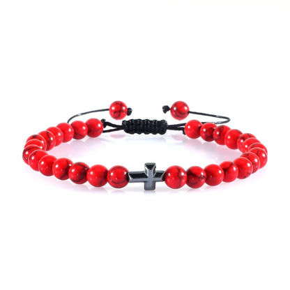 Harmony & Faith Stone Bead Bracelet™