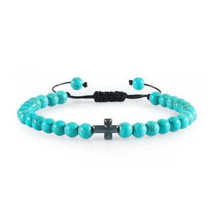 Harmony & Faith Stone Bead Bracelet™