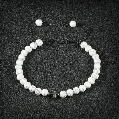 Harmony & Faith Stone Bead Bracelet™