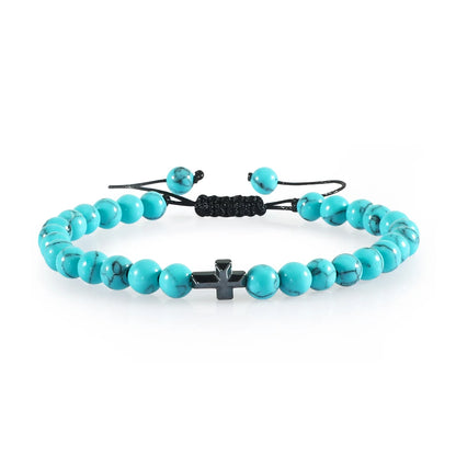 Harmony & Faith Stone Bead Bracelet™
