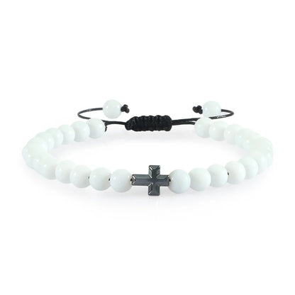 Harmony & Faith Stone Bead Bracelet™