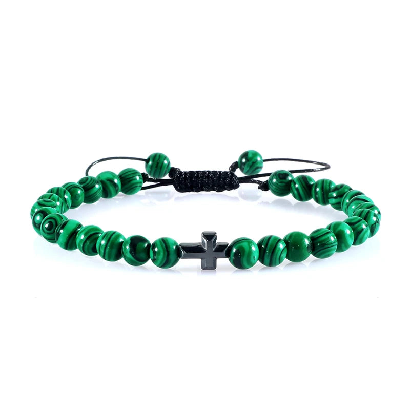 Harmony & Faith Stone Bead Bracelet™