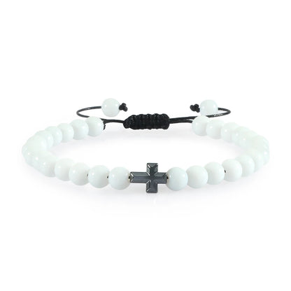 Harmony & Faith Stone Bead Bracelet™
