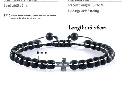 Harmony & Faith Stone Bead Bracelet™