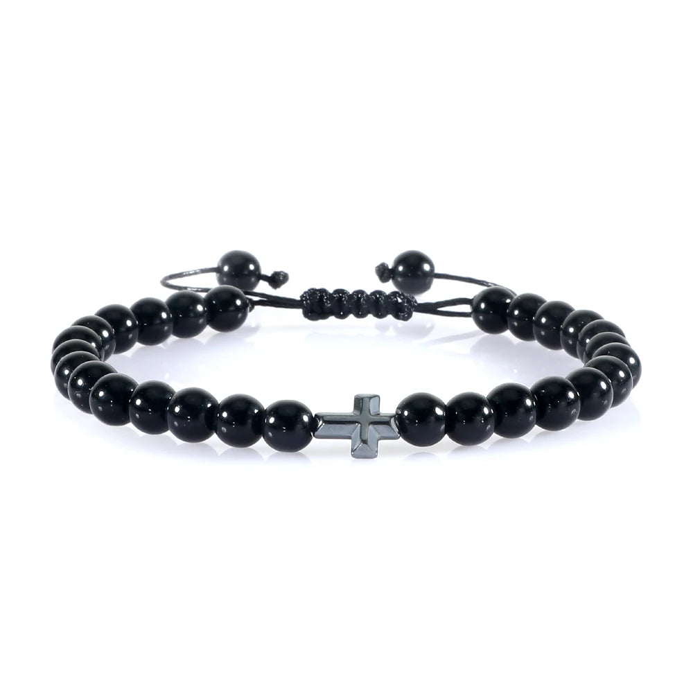 Harmony & Faith Stone Bead Bracelet™