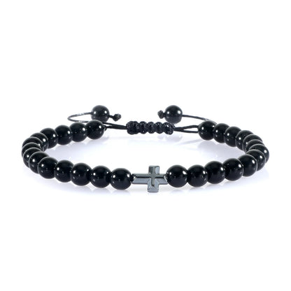 Harmony & Faith Stone Bead Bracelet™