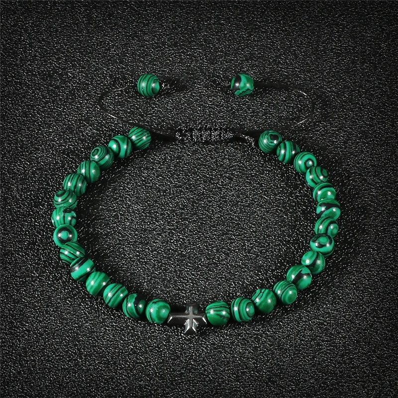 Harmony & Faith Stone Bead Bracelet™