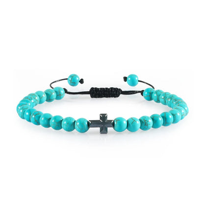 Harmony & Faith Stone Bead Bracelet™