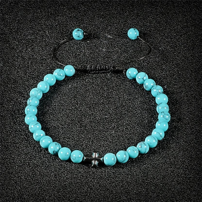 Harmony & Faith Stone Bead Bracelet™