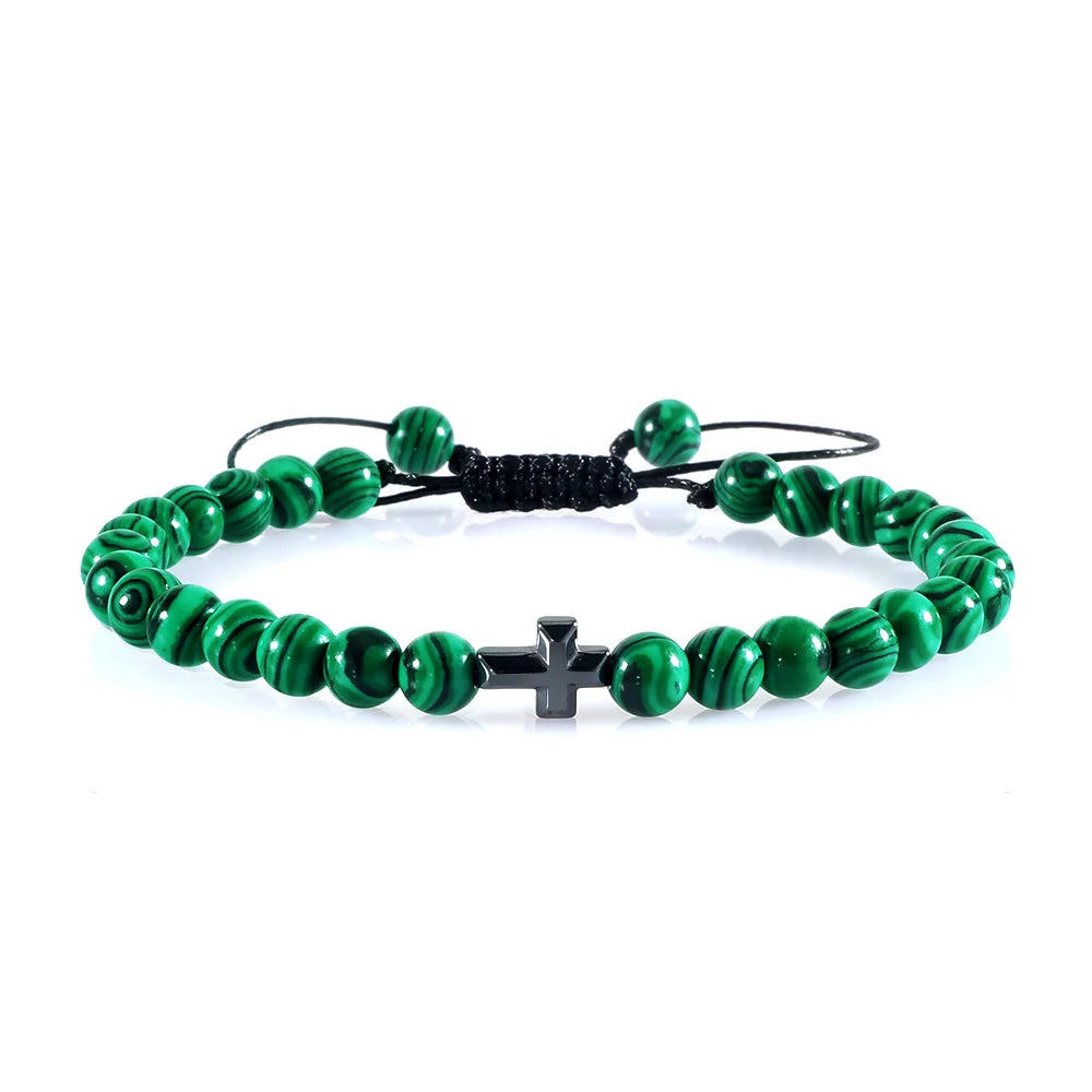 Harmony & Faith Stone Bead Bracelet™