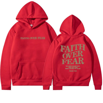 Faith Over Fear Casual Hoodie