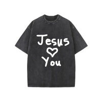 Jesus Loves You Vintage Graphic Tee™