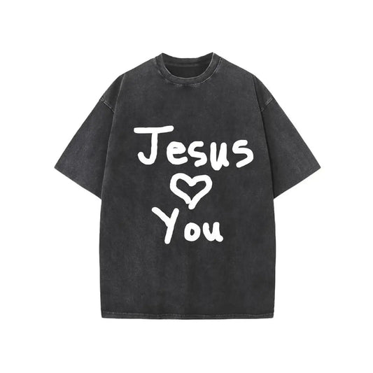 Jesus Loves You Vintage Graphic Tee™