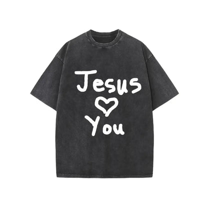Jesus Loves You Vintage Graphic Tee™