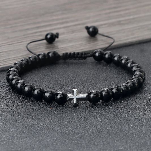 Harmony & Faith Stone Bead Bracelet™