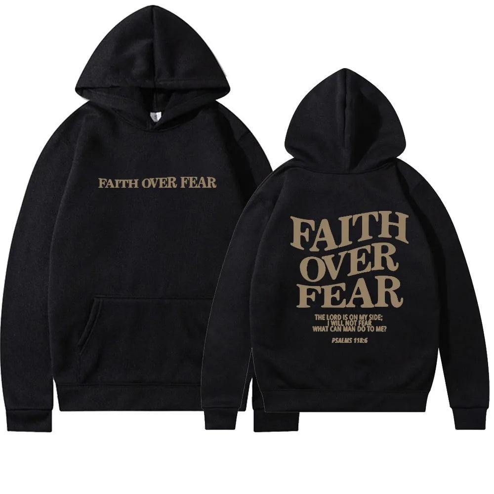 Faith Over Fear Casual Hoodie