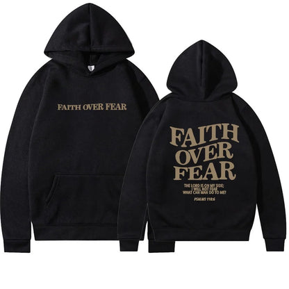 Faith Over Fear Casual Hoodie